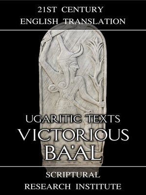 cover image of Ugaritic Texts